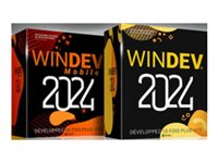 WINDEV, WINDEV Mobile 2024 - Pack de boîtiers (mise à niveau) - 1 développeur - mise à niveau de ver. 26 ou antérieure - order before 12/31/2023 - Win - français EDMNN29S
