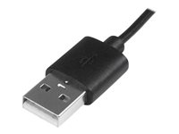 StarTech.com Câble USB vers Micro-USB de 1 m - Cordon Micro USB avec indicateur de chargement LED - M/M - Noir - Câble USB - Micro-USB de type B (M) pour USB (M) - 1 m - noir USBAUBL1M