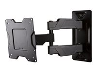 Ergotron Neo-Flex - Kit de montage (plaque murale, bras en porte-à-faux, plaque de moniteur, matériel de gestion de câbles, 4 adaptateurs "araignée") - Très robuste - pour écran plat - aluminium extrudé - noir - Taille d'écran : 32"-63" 45-385-223
