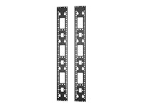 APC Easy Rack - Canal d'accessoire de rack (vertical) - noir - 24U (pack de 2) ER7RCC24