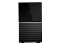 WD My Book Duo WDBFBE0160JBK - Baie de disques - 16 To - 2 Baies - HDD 8 To x 2 - USB 3.1 (externe) WDBFBE0160JBK-EESN