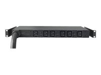 APC Basic Rack PDU - Unité de distribution secteur ( montage en rack ) - CA 400 V - 22 kW - triphasé - entrée : IEC 60309 - connecteurs de sortie : 6 ( IEC 60320 C19 ) - 2.44 m - noir - pour P/N: AR3100, AR3150 AP7526