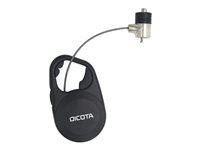 DICOTA Security T-Lock - Câble de sécurité - noir - 1.3 m D31235