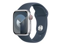 Apple - Bracelet pour montre intelligente - 41 mm - taille M/L - bleu tempête MT2X3ZM/A