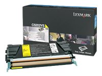 Lexmark - Jaune - original - cartouche de toner LCCP - pour Lexmark C520n, C530dn, C530n C5202YS