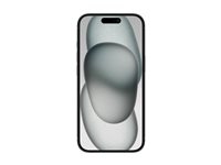 Belkin - Protection d'écran pour téléphone portable - verre trempé, traité - verre - pour Apple iPhone 15 Plus OVA136ZZ