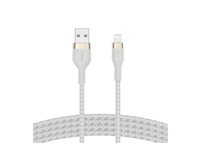 Belkin BOOST CHARGE - Câble Lightning - USB mâle pour Lightning mâle - 2 m - blanc CAA010BT2MWH