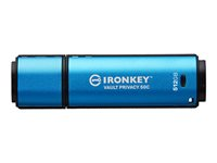 Kingston IronKey Vault Privacy 50C IKVP50C - Clé USB - chiffré - 512 Go - USB 3.2 Gen 1 - Conformité TAA IKVP50C/512GB