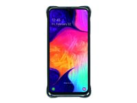 Mobilis PROTECH - Coque de protection pour téléphone portable - noir - pour Samsung Galaxy A50 054003