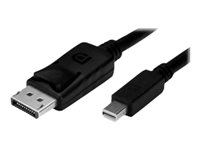 MCL Samar - Câble DisplayPort - Mini DisplayPort (M) pour DisplayPort (M) - 2 m - verrouillé - noir MC395E-2M