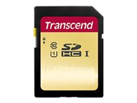 Transcend 500S - Carte mémoire flash - 8 Go - UHS-I U1 / Class10 - SDHC UHS-I TS8GSDC500S