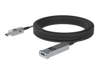 Huddly - Câble USB - USB type A (M) pour USB type A (F) - USB 3.0 - 10 m - Active Optical Cable (AOC) 7090043790450