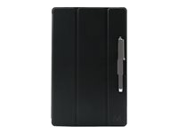Mobilis EDGE - Étui à rabat pour tablette - noir, transparent - pour Lenovo Tab M7 ZA56 060008