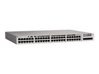 Cisco Catalyst 9200L - Network Advantage - commutateur - C3 - Géré - 48 x 10/100/1000 (PoE+) + 4 x SFP+ 10 Go (liaison montante) - Montable sur rack - PoE+ (1440 W) C9200L-48P-4X-A