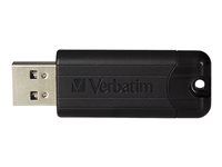 Verbatim Store 'n' Go Pin Stripe USB Drive - Clé USB - 64 Go - USB 3.2 Gen 1 - noir 49318