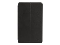 Mobilis Origine - Étui à rabat pour tablette - cuir artificiel - noir - 8.7" - pour Samsung Galaxy Tab A7 Lite 048047