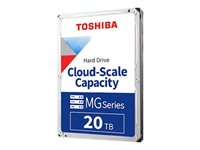 Toshiba MG10 Series MG10SCA20TE - Disque dur - Enterprise - 20 To - interne - 3.5" - SAS 12Gb/s - 7200 tours/min - mémoire tampon : 512 Mo MG10SCA20TE