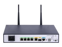 HPE MSR954-W (WW) - - routeur sans fil - commutateur 4 ports - 1GbE - Wi-Fi - 2,4 Ghz - Montable sur rack JH297A#ABB