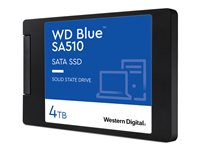 WD Blue SA510 WDS400T3B0A - SSD - 4 To - interne - 2.5" - SATA 6Gb/s WDS400T3B0A