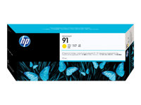 HP 91 - 775 ml - jaune - original - DesignJet - cartouche d'encre - pour DesignJet Z6100, Z6100ps C9469A