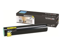 Lexmark - À rendement élevé - jaune - original - cartouche de toner LCCP - pour Lexmark X940e, X940e Page Plus Solution, X945e, X945e Page Plus Solution X945X2YG
