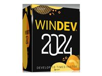 WINDEV 2024 - Pack de boîtiers (mise à niveau) - 1 développeur - mise à niveau de ver. 27 - before 31/12/2023 - Win - français EWD2729S
