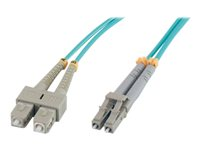 MCL - Câble réseau - SC multi-mode (M) pour LC multi-mode (M) - 20 m - fibre optique - 50 / 125 microns - OM3 FJOM3/SCLC-20M