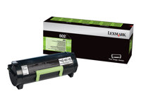 Lexmark 502 - Noir - original - cartouche de toner LCCP, LRP - pour Lexmark MS310, MS410, MS510, MS610 50F2000