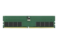 Kingston - DDR5 - module - 32 Go - DIMM 288 broches - 5200 MHz / PC5-41600 - CL42 - 1.1 V - mémoire sans tampon - non ECC KCP552UD8-32