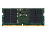 Kingston - DDR5 - kit - 32 Go: 2 x 16 Go - SO DIMM 262 broches - 4800 MHz / PC5-38400 - CL40 - 1.1 V - mémoire sans tampon - non ECC - pour Dell Inspiron 16; Precision 34XX, 7770; HP Portable Studio G9; Lenovo ThinkPad P15v Gen 3 KCP548SS8K2-32