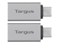 Targus - Kit adaptateur USB-C - USB 3.2 Gen 1 - argent ACA979GL