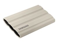 Samsung T7 Shield MU-PE2T0K - SSD - chiffré - 2 To - externe (portable) - USB 3.2 Gen 2 (USB-C connecteur) - AES 256 bits - beige MU-PE2T0K/EU