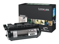 Lexmark - À rendement extrêmement élevé - noir - original - cartouche d'encre pour impression d'étiquettes LRP - pour Lexmark T644, T644dn, T644dtn, T644n, T644tn 64404XE