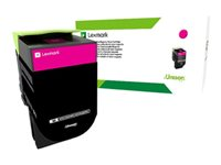 Lexmark 702XME - À rendement extrêmement élevé - magenta - original - cartouche de toner Entreprise Lexmark - pour Lexmark CS510de, CS510dte 70C2XME