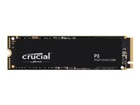 Crucial P3 - SSD - 500 Go - interne - M.2 2280 - PCIe 3.0 (NVMe) CT500P3SSD8