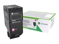 Lexmark - Magenta - original - cartouche de toner LCCP, LRP, Entreprise Lexmark - pour Lexmark CS720de, CS720dte, CS725de, CS725dte, CX725de, CX725dhe, CX725dthe 74C20ME