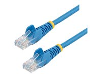 StarTech.com CAT5e Cable - 7 m Blue Ethernet Cable - Snagless - CAT5e Patch Cord - CAT5e UTP Cable - RJ45 Network Cable - Cordon de raccordement - RJ-45 (M) pour RJ-45 (M) - 7 m - UTP - CAT 5e - sans crochet - bleu 45PAT7MBL