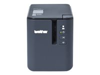 Brother P-Touch PT-P950NW - Imprimante d'étiquettes - transfert thermique - Rouleau (3,6 cm) - 360 x 720 dpi - jusqu'à 60 mm/sec - USB 2.0, LAN, Wi-Fi(n) PTP950NWYP1