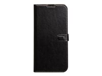 BIGBEN Connected Folio Wallet - Étui à rabat pour téléphone portable - synthétique - noir - pour Xiaomi MI 10T, 10T Pro 5G FOLIOXMI10TB