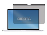 DICOTA Secret - Filtre de confidentialité pour ordinateur portable - à double sens - amovible - magnétique - 13" - noir - pour Apple MacBook Air 13.3" (Late 2018); MacBook Pro 13.3" (Late 2016, Mid 2017, Mid 2018) D31591