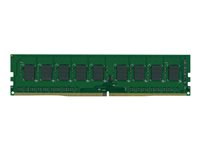 Dataram Value Memory - DDR4 - module - 4 Go - DIMM 288 broches - 2133 MHz / PC4-17000 - CL15 - 1.2 V - mémoire sans tampon - ECC DVM21E1T8/4G