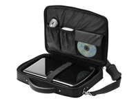 DICOTA MultiCompact Laptop Bag 15.6" - Sacoche pour ordinateur portable - 15.6" - noir D30143-RPET