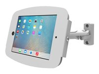 Compulocks iPad Pro 11" (1-4th Gen) Bras oscillant Articulé pivotant et boîtier Space - Boîtier - Anti-vol - pour tablette - verrouillable - aluminium de haute qualité - blanc - Taille d'écran : 12.9" - montable sur mur, montable en surface, dessus de comptoir - pour Apple 11-inch iPad Pro (1ère génération, 2e génération, 3ème génération, 4ème génération) 827W211SENW