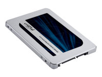 Crucial MX500 - SSD - chiffré - 500 Go - interne - 2.5" - SATA 6Gb/s - AES 256 bits - TCG Opal Encryption 2.0 CT500MX500SSD1T