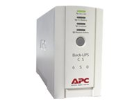APC Back-UPS CS 650 - Onduleur - CA 230 V - 400 Watt - 650 VA - RS-232, USB - connecteurs de sortie : 4 - beige BK650EI