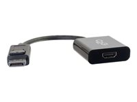 C2G DisplayPort to HDMI Active Adapter 4K UHD - Video Converter - Black - Adaptateur vidéo - DisplayPort mâle pour HDMI femelle - triple blindage - noir - support 4K 84306