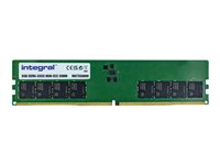 Integral - DDR5 - module - 8 Go - DIMM 288 broches - 4800 MHz / PC5-38400 - CL40 - 1.1 V - mémoire sans tampon - non ECC IN5T8GNHWBX