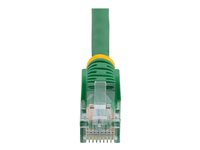 StarTech.com Câble réseau Cat5e UTP sans crochet - 50 cm Vert - Cordon Ethernet RJ45 anti-accroc - Câble patch - Cordon de raccordement - RJ-45 (M) pour RJ-45 (M) - 50 cm - UTP - CAT 5e - sans crochet, bloqué - vert 45PAT50CMGN