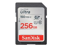 SanDisk Ultra - Carte mémoire flash - 256 Go - UHS-I U1 / Class10 - SDXC UHS-I SDSDUNC-256G-GN6IN
