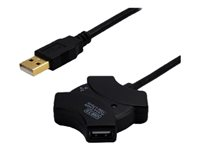 MCL - Rallonge de câble USB - USB (M) pour USB (F) - USB 2.0 - 10 m - actif MC922AM4F/A-10M